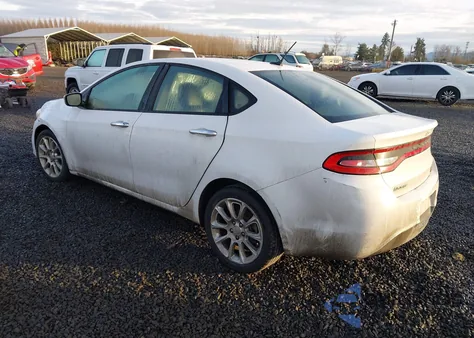 2013 Dodge Dart Limited z USA, uszkodzony, nr VIN 1C3CDFCA9DD346480